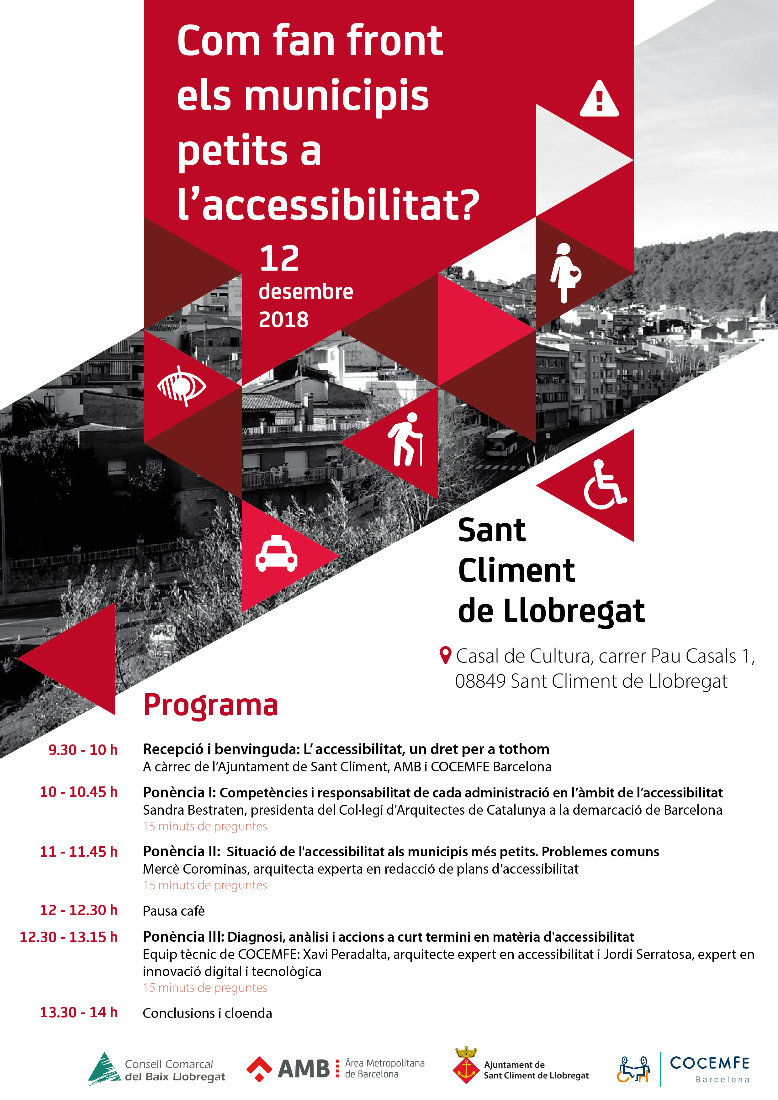 “¿Cómo hacen frente los municipios pequeños a la accesibilidad?”, jornada para analizar retos y acciones para impulsar la accesibilidad  