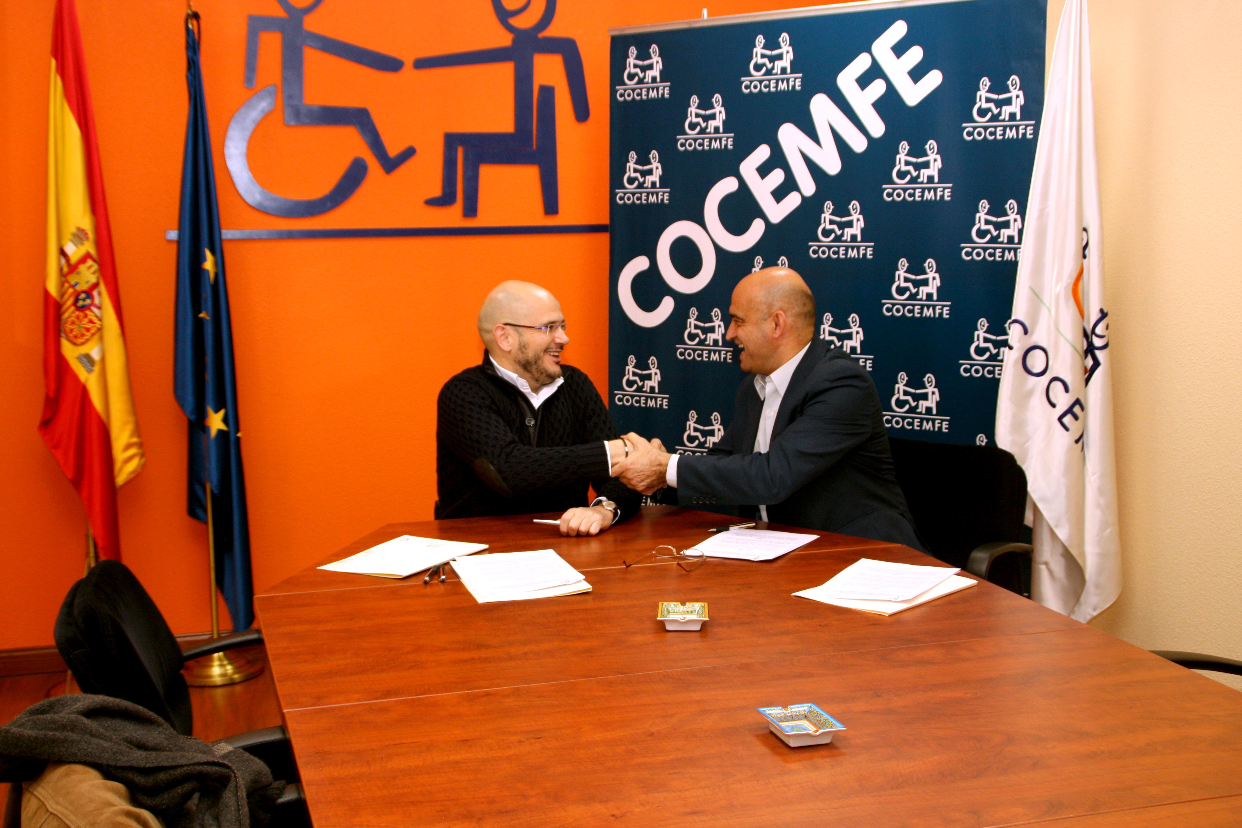 COCEMFE y la Plataforma de Organizaciones de Pacientes firman un convenio de colaboración La Confederación Española de Personas con Discapacidad Física y Orgánica (COCEMFE) y la Plataforma de Organizaciones de Pacientes han firmado un convenio marco de colaboración