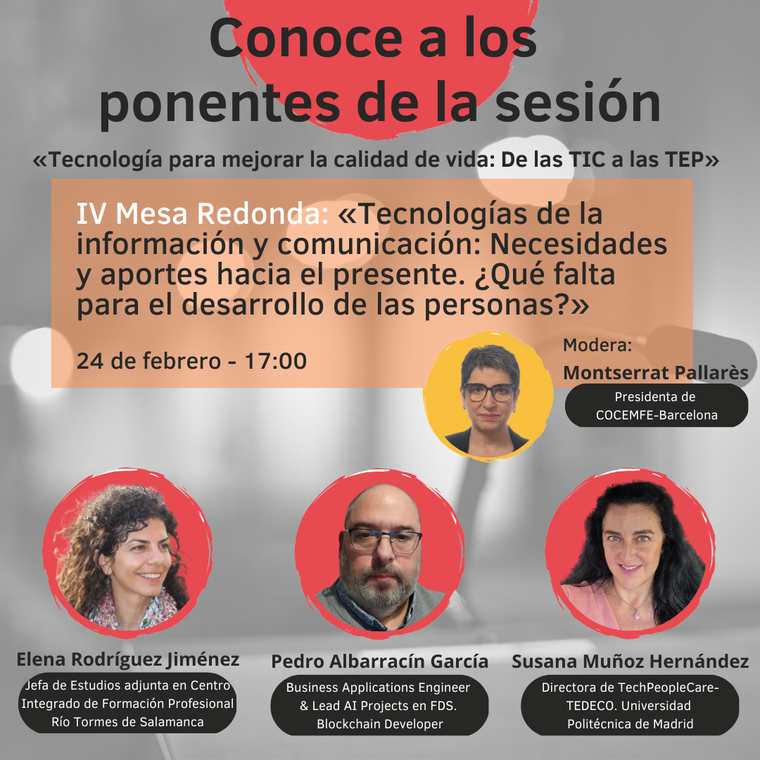 Imatge de IV Mesa Redonda: <<Tecnologías de la información y comunicación: Necesidades y aportes hacia el presente. ¿Qué falta para el desarrollo de las personas?>>